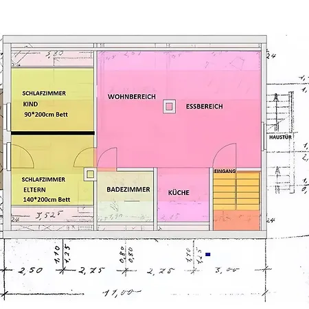 Marienstrasse, 54m², Ruhig Gelegen شقة